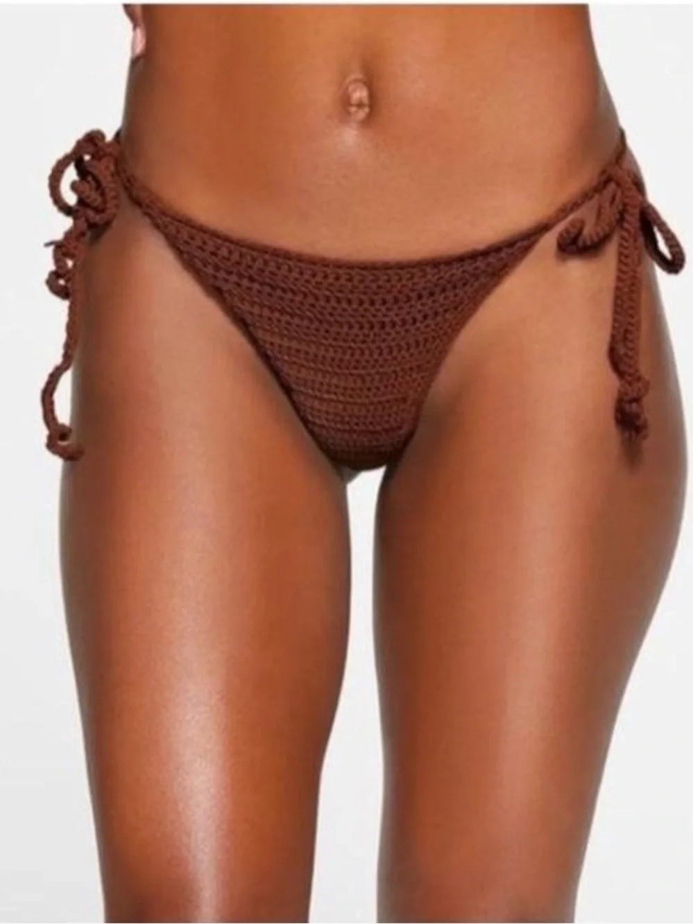 SKIMS — Crochet Swim Tie Bikini Bottom #453
